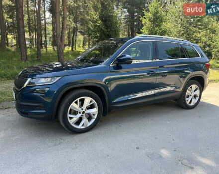 Синий Шкода Kodiaq, объемом двигателя 1.97 л и пробегом 159 тыс. км за 30500 $, фото 1 на Automoto.ua