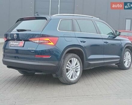 Синий Шкода Kodiaq, объемом двигателя 2 л и пробегом 207 тыс. км за 28690 $, фото 4 на Automoto.ua