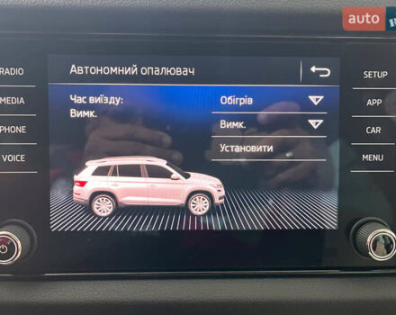 Синій Шкода Kodiaq, об'ємом двигуна 1.97 л та пробігом 173 тис. км за 29950 $, фото 44 на Automoto.ua