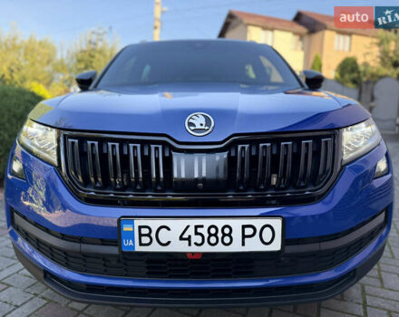 Синий Шкода Kodiaq, объемом двигателя 1.97 л и пробегом 236 тыс. км за 23950 $, фото 6 на Automoto.ua