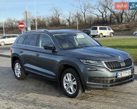 Синий Шкода Kodiaq, объемом двигателя 2 л и пробегом 167 тыс. км за 25400 $, фото 7 на Automoto.ua