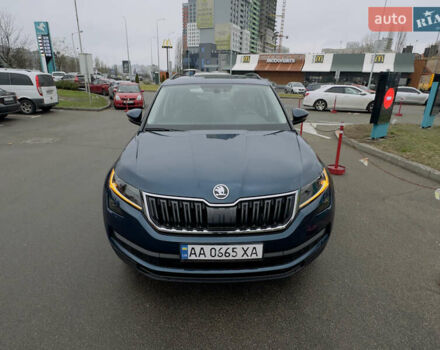 Синий Шкода Kodiaq, объемом двигателя 1.98 л и пробегом 32 тыс. км за 28800 $, фото 13 на Automoto.ua