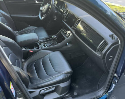 Синий Шкода Kodiaq, объемом двигателя 1.97 л и пробегом 159 тыс. км за 30500 $, фото 17 на Automoto.ua