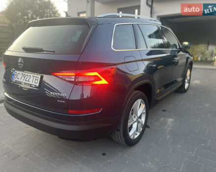 Синий Шкода Kodiaq, объемом двигателя 1.97 л и пробегом 159 тыс. км за 30500 $, фото 12 на Automoto.ua