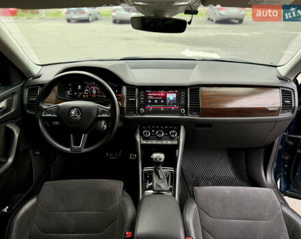 Синий Шкода Kodiaq, объемом двигателя 1.97 л и пробегом 105 тыс. км за 33999 $, фото 17 на Automoto.ua