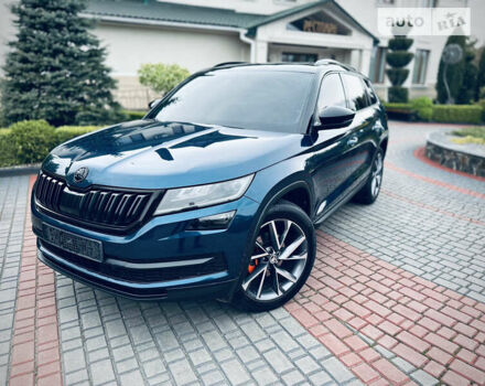 Синий Шкода Kodiaq, объемом двигателя 1.97 л и пробегом 233 тыс. км за 27490 $, фото 8 на Automoto.ua