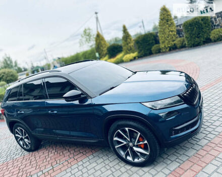 Синий Шкода Kodiaq, объемом двигателя 1.97 л и пробегом 233 тыс. км за 27490 $, фото 10 на Automoto.ua