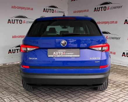 Синий Шкода Kodiaq, объемом двигателя 2 л и пробегом 173 тыс. км за 29950 $, фото 3 на Automoto.ua