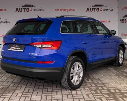 Синий Шкода Kodiaq, объемом двигателя 2 л и пробегом 173 тыс. км за 29950 $, фото 2 на Automoto.ua