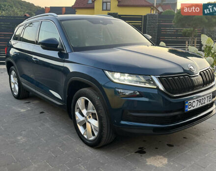 Синий Шкода Kodiaq, объемом двигателя 1.97 л и пробегом 159 тыс. км за 30500 $, фото 10 на Automoto.ua