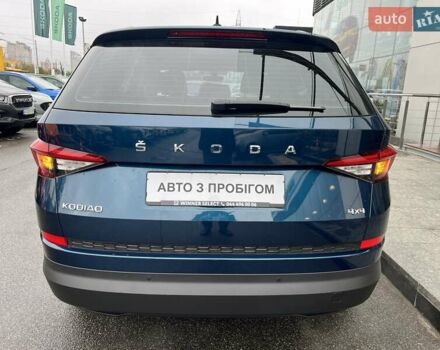 Синій Шкода Kodiaq, об'ємом двигуна 1.98 л та пробігом 92 тис. км за 25485 $, фото 5 на Automoto.ua