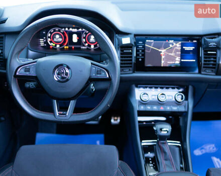 Синий Шкода Kodiaq, объемом двигателя 1.97 л и пробегом 121 тыс. км за 37500 $, фото 78 на Automoto.ua