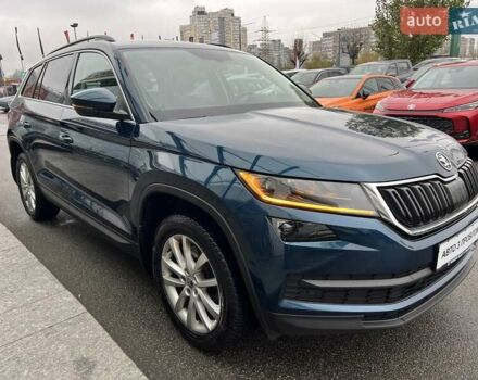 Синій Шкода Kodiaq, об'ємом двигуна 1.98 л та пробігом 92 тис. км за 25485 $, фото 8 на Automoto.ua
