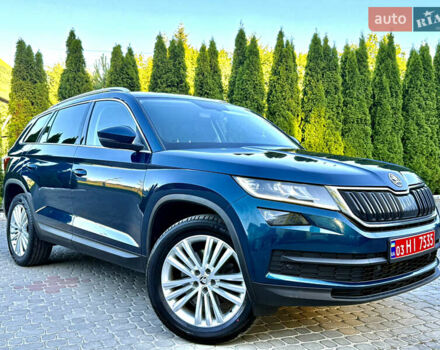 Синій Шкода Kodiaq, об'ємом двигуна 1.97 л та пробігом 197 тис. км за 25999 $, фото 3 на Automoto.ua