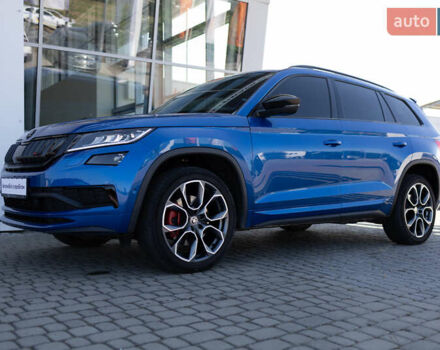 Синий Шкода Kodiaq, объемом двигателя 1.97 л и пробегом 121 тыс. км за 37500 $, фото 25 на Automoto.ua