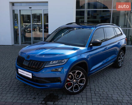 Синий Шкода Kodiaq, объемом двигателя 1.97 л и пробегом 121 тыс. км за 37500 $, фото 3 на Automoto.ua