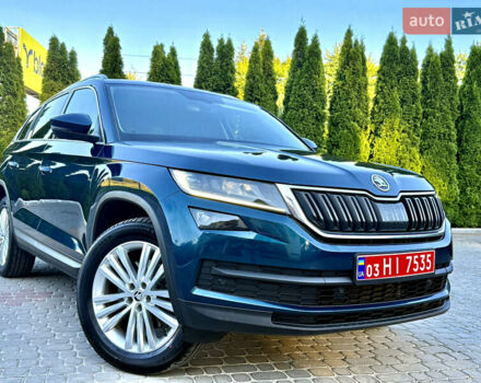 Синій Шкода Kodiaq, об'ємом двигуна 1.97 л та пробігом 197 тис. км за 25999 $, фото 4 на Automoto.ua