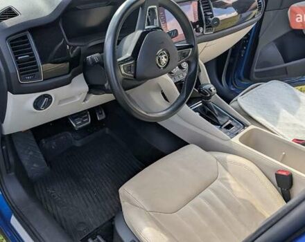 Синий Шкода Kodiaq, объемом двигателя 1.98 л и пробегом 88 тыс. км за 30300 $, фото 3 на Automoto.ua