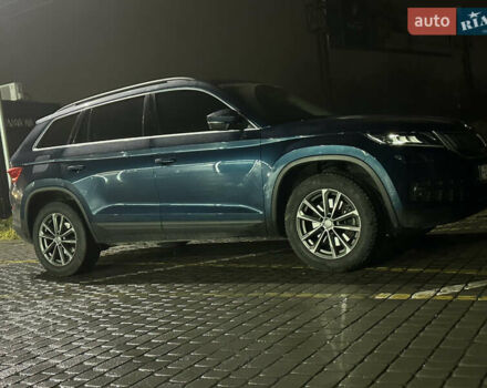 Синій Шкода Kodiaq, об'ємом двигуна 1.97 л та пробігом 195 тис. км за 27900 $, фото 4 на Automoto.ua