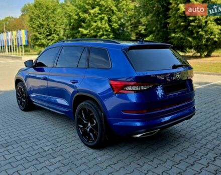 Синий Шкода Kodiaq, объемом двигателя 1.97 л и пробегом 76 тыс. км за 40000 $, фото 4 на Automoto.ua