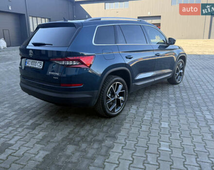Синій Шкода Kodiaq, об'ємом двигуна 2 л та пробігом 49 тис. км за 33490 $, фото 7 на Automoto.ua