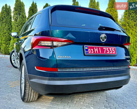 Синій Шкода Kodiaq, об'ємом двигуна 1.97 л та пробігом 197 тис. км за 25999 $, фото 20 на Automoto.ua
