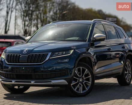 Синій Шкода Kodiaq, об'ємом двигуна 2 л та пробігом 204 тис. км за 28900 $, фото 8 на Automoto.ua