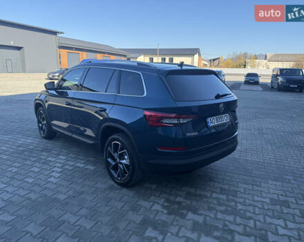 Синій Шкода Kodiaq, об'ємом двигуна 2 л та пробігом 49 тис. км за 33490 $, фото 10 на Automoto.ua