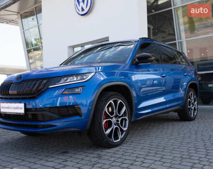 Синий Шкода Kodiaq, объемом двигателя 1.97 л и пробегом 121 тыс. км за 37500 $, фото 21 на Automoto.ua