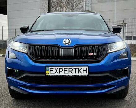 Синий Шкода Kodiaq, объемом двигателя 2 л и пробегом 88 тыс. км за 39999 $, фото 1 на Automoto.ua