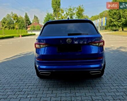 Синий Шкода Kodiaq, объемом двигателя 1.97 л и пробегом 76 тыс. км за 40000 $, фото 5 на Automoto.ua