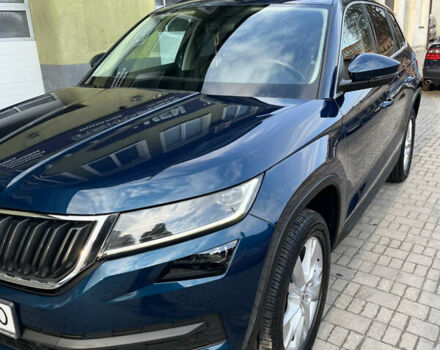 Синий Шкода Kodiaq, объемом двигателя 1.97 л и пробегом 117 тыс. км за 32500 $, фото 2 на Automoto.ua