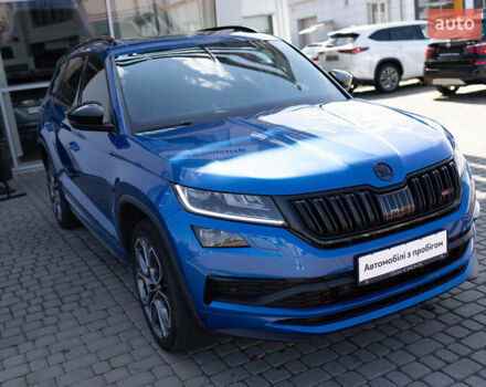 Синий Шкода Kodiaq, объемом двигателя 1.97 л и пробегом 121 тыс. км за 37500 $, фото 19 на Automoto.ua
