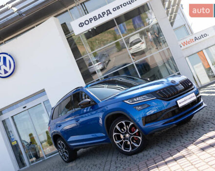 Синий Шкода Kodiaq, объемом двигателя 1.97 л и пробегом 121 тыс. км за 37500 $, фото 10 на Automoto.ua