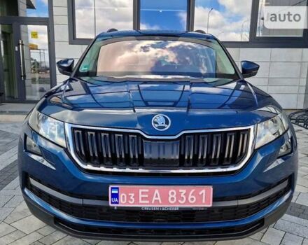 Синий Шкода Kodiaq, объемом двигателя 2 л и пробегом 194 тыс. км за 24400 $, фото 2 на Automoto.ua