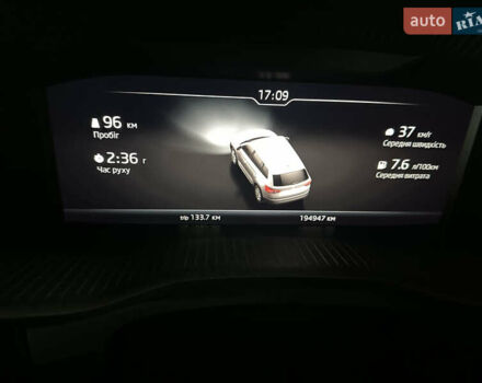 Синій Шкода Kodiaq, об'ємом двигуна 1.97 л та пробігом 195 тис. км за 27900 $, фото 10 на Automoto.ua