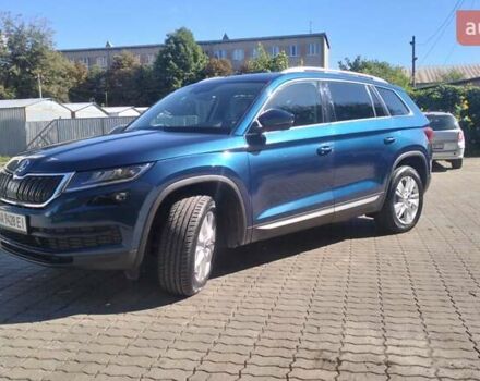 Синий Шкода Kodiaq, объемом двигателя 1.97 л и пробегом 118 тыс. км за 27200 $, фото 7 на Automoto.ua