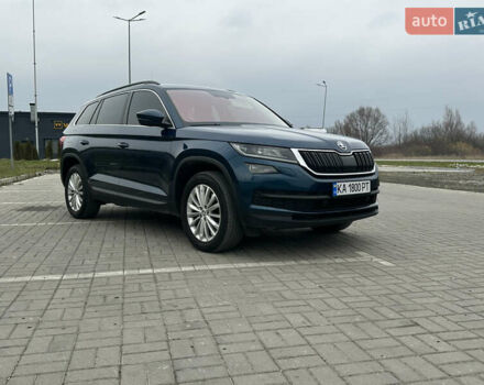 Синій Шкода Kodiaq, об'ємом двигуна 1.97 л та пробігом 195 тис. км за 27900 $, фото 1 на Automoto.ua