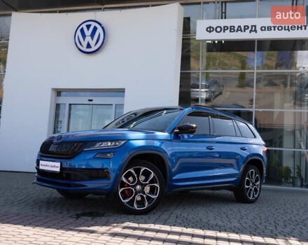 Синий Шкода Kodiaq, объемом двигателя 1.97 л и пробегом 121 тыс. км за 37500 $, фото 4 на Automoto.ua