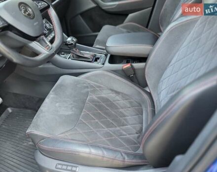 Синий Шкода Kodiaq, объемом двигателя 1.97 л и пробегом 76 тыс. км за 40000 $, фото 15 на Automoto.ua