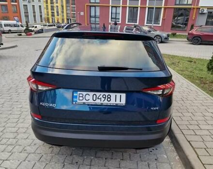 Синій Шкода Kodiaq, об'ємом двигуна 1.97 л та пробігом 63 тис. км за 33200 $, фото 16 на Automoto.ua