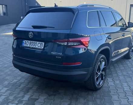Синій Шкода Kodiaq, об'ємом двигуна 2 л та пробігом 49 тис. км за 33490 $, фото 8 на Automoto.ua