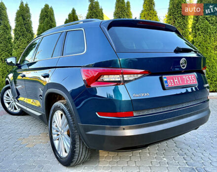 Синій Шкода Kodiaq, об'ємом двигуна 1.97 л та пробігом 197 тис. км за 25999 $, фото 22 на Automoto.ua