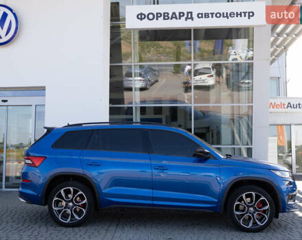 Синий Шкода Kodiaq, объемом двигателя 1.97 л и пробегом 121 тыс. км за 37500 $, фото 27 на Automoto.ua
