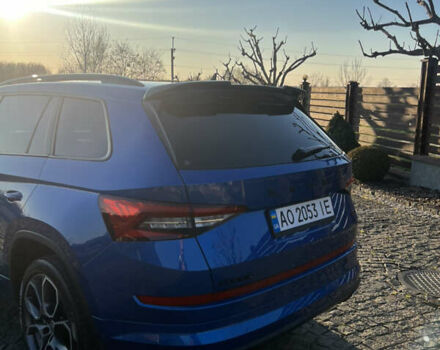Синий Шкода Kodiaq, объемом двигателя 1.97 л и пробегом 105 тыс. км за 37500 $, фото 7 на Automoto.ua