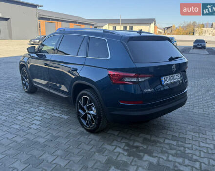 Синій Шкода Kodiaq, об'ємом двигуна 2 л та пробігом 49 тис. км за 33490 $, фото 9 на Automoto.ua