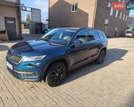 Синий Шкода Kodiaq, объемом двигателя 1.98 л и пробегом 105 тыс. км за 27500 $, фото 5 на Automoto.ua