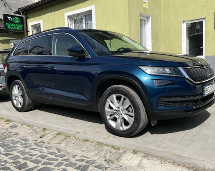 Синій Шкода Kodiaq, об'ємом двигуна 1.97 л та пробігом 117 тис. км за 28920 $, фото 1 на Automoto.ua