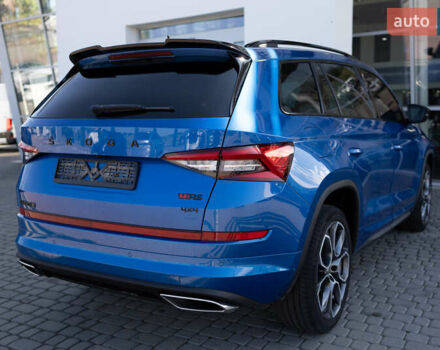 Синий Шкода Kodiaq, объемом двигателя 1.97 л и пробегом 121 тыс. км за 37500 $, фото 30 на Automoto.ua