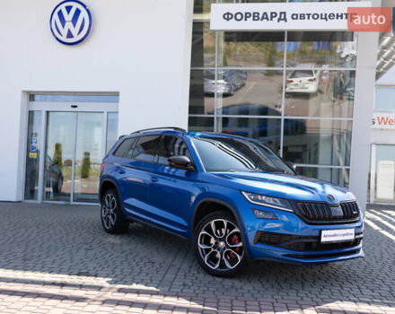 Синий Шкода Kodiaq, объемом двигателя 1.97 л и пробегом 121 тыс. км за 37500 $, фото 9 на Automoto.ua